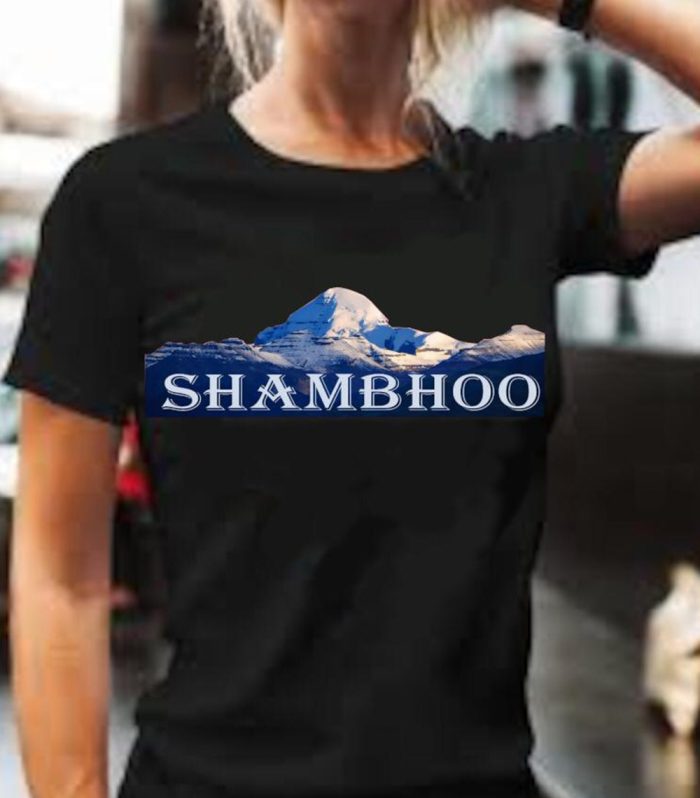 black-Half-Sleeve-WomenShambhoo-t-shirt